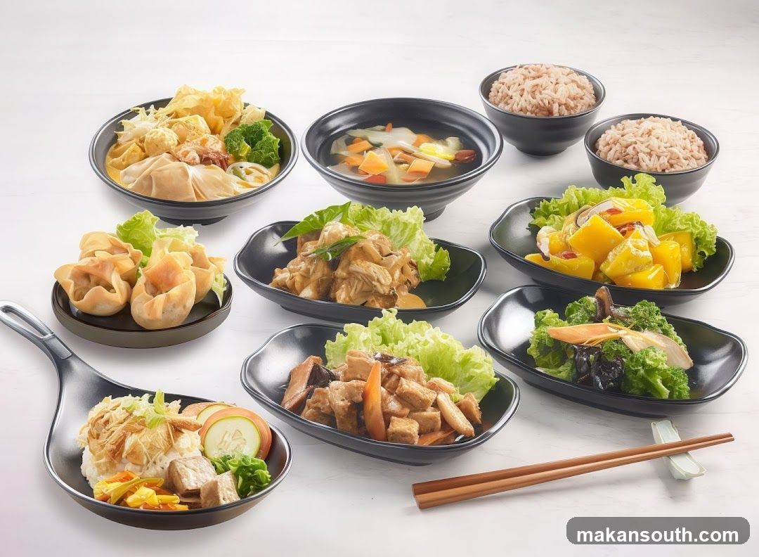 Assortment of Asian Dishes