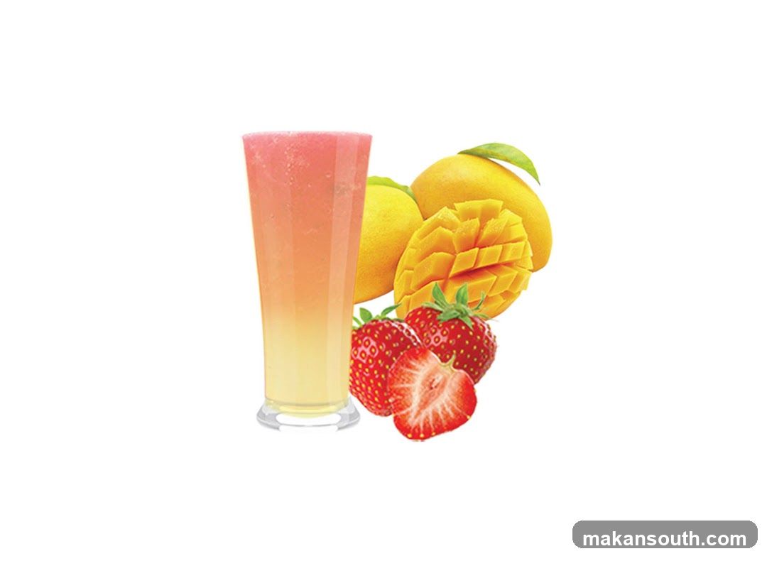 Mango Strawberry Smoothie