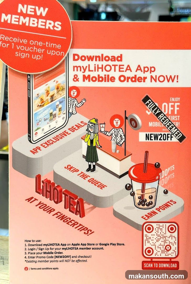 Liho Tea App Promotion