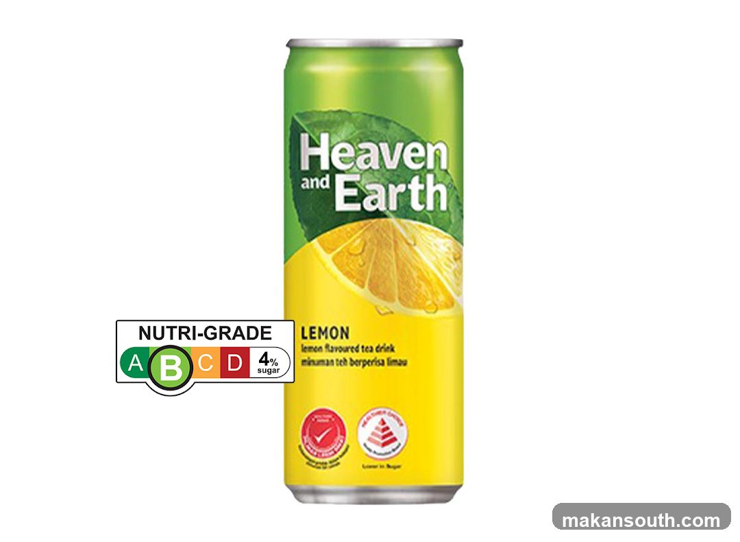 Heaven and Earth Lemon Flavoured Tea Drink