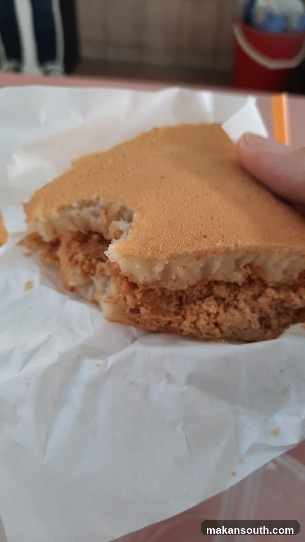 Piece of layered cake