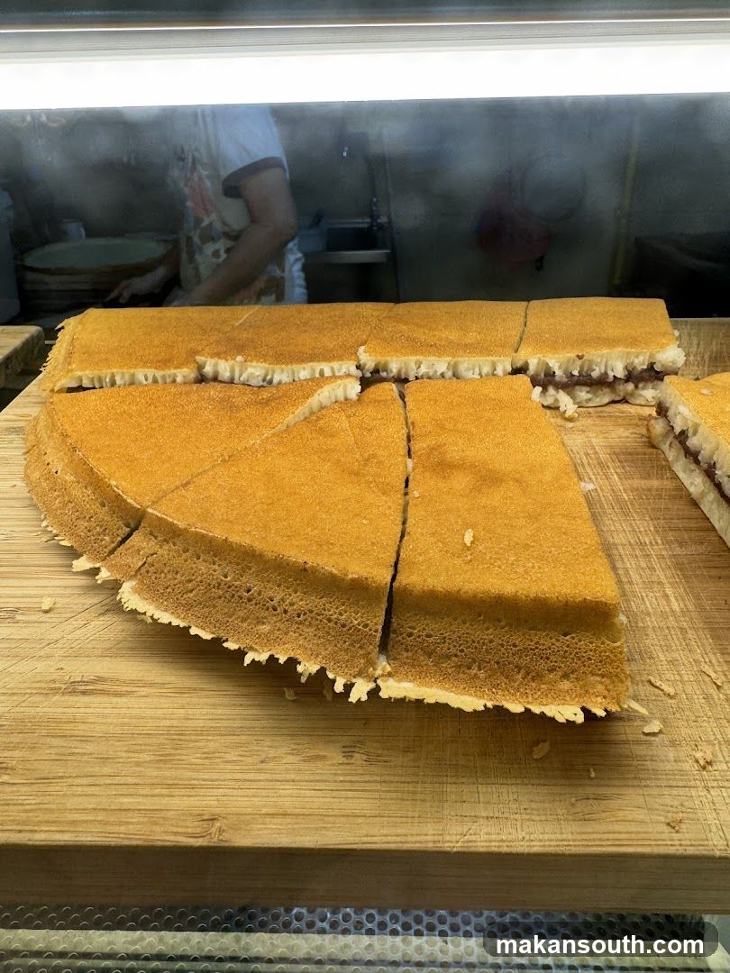 Sliced Cake Display