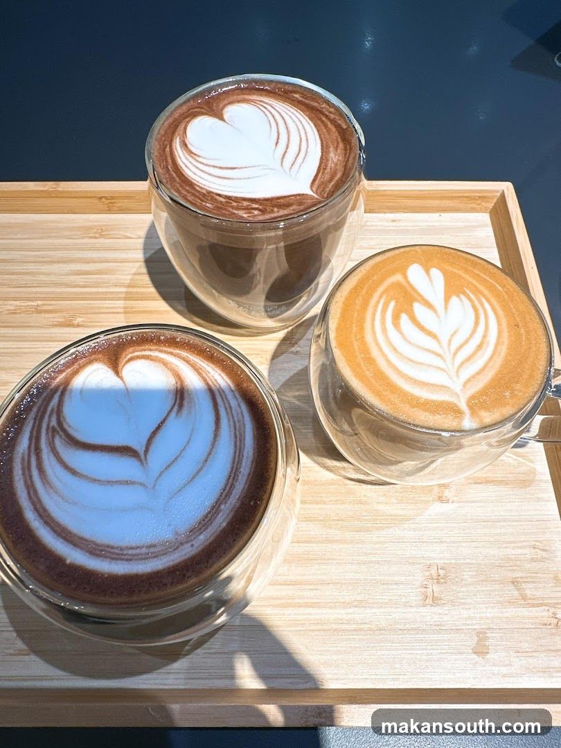 Latte Art Coffee Drinks