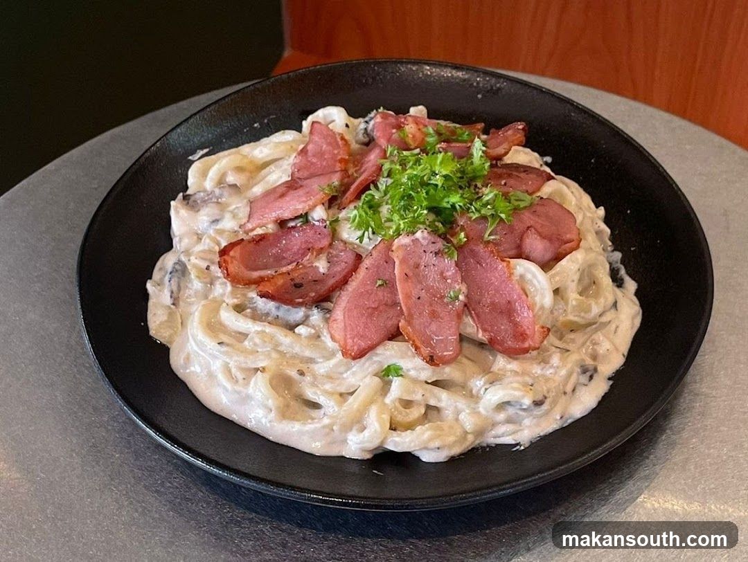 Creamy Pasta with Sausage and Parsley