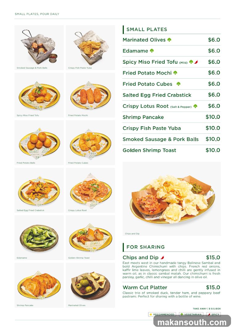 Small Plates Menu