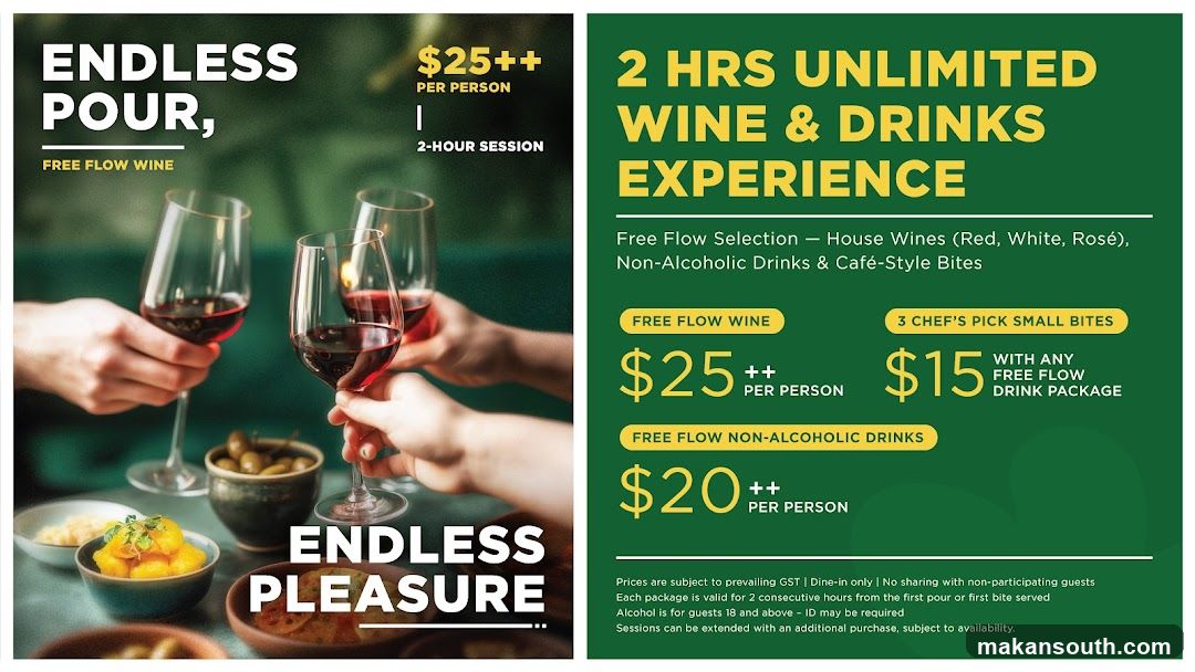 Endless Pleasure Wine & Drink Experience Ad