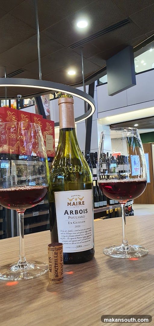 Wine Tasting Setup
