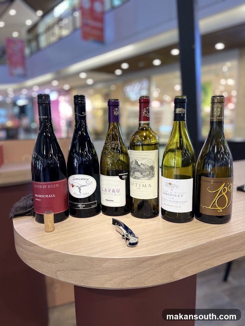 Wine Bottles Display