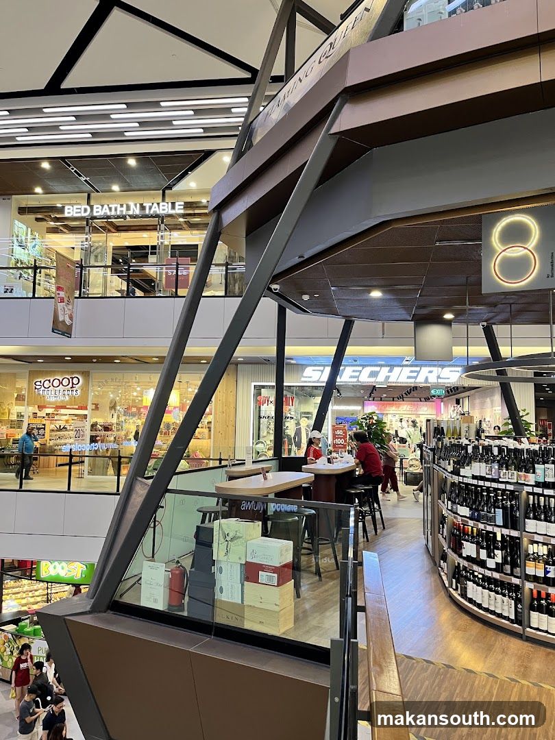 Shopping Mall Interior View