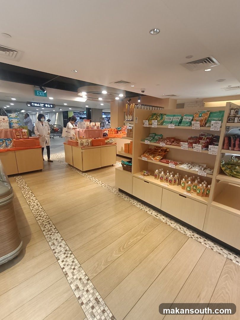 Store Interior with Packaged Goods