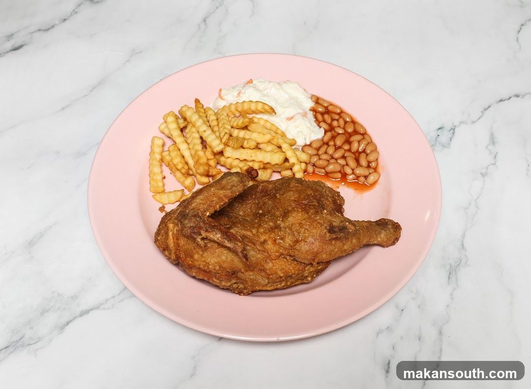Fried Chicken Meal with Sides