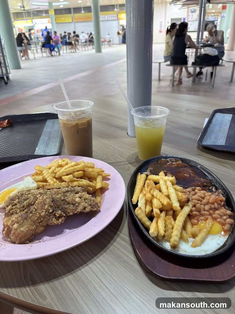 Food at a food court
