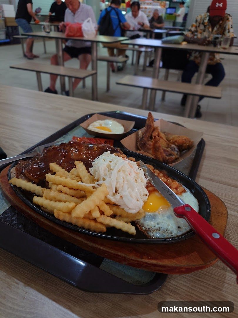 Served Meal at Canteen