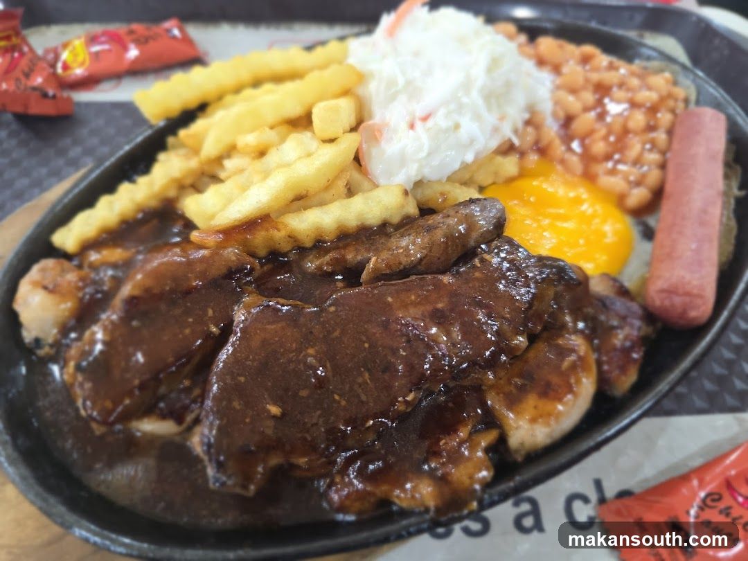 Sizzling Plate Meal
