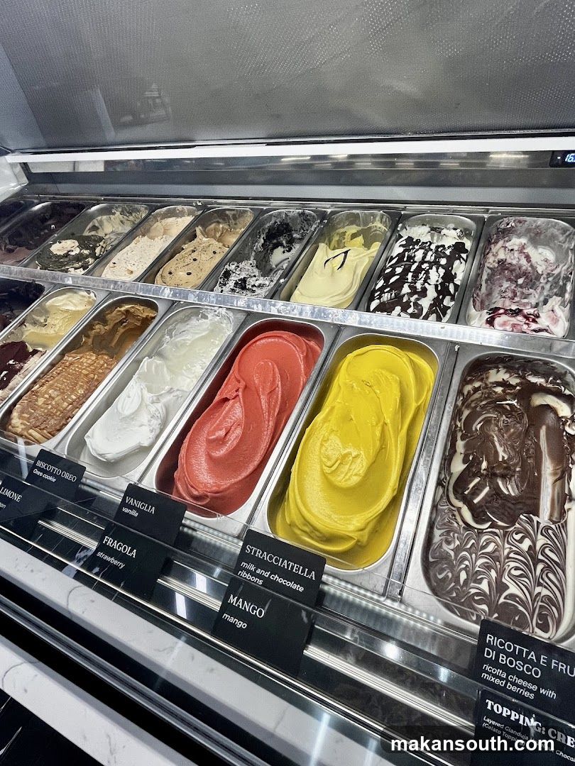 Gelato Display Case