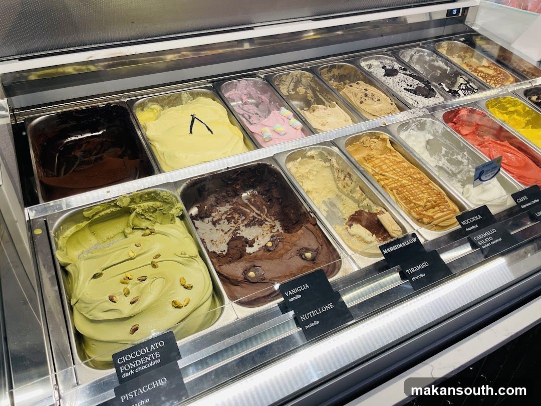Gelato Display Case