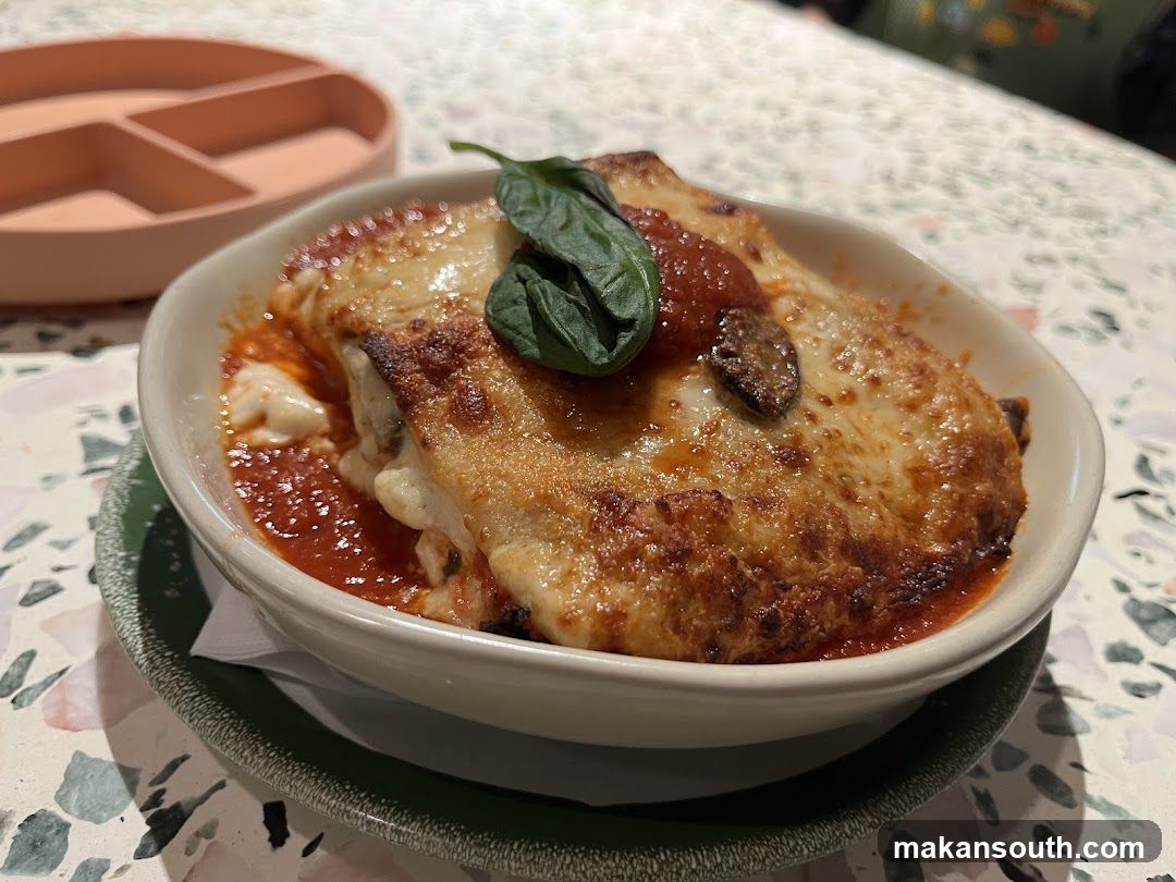 Baked Pasta Dish with Basil