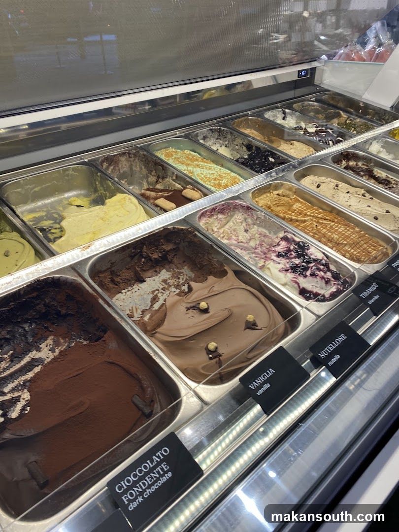 Gelato Display Case