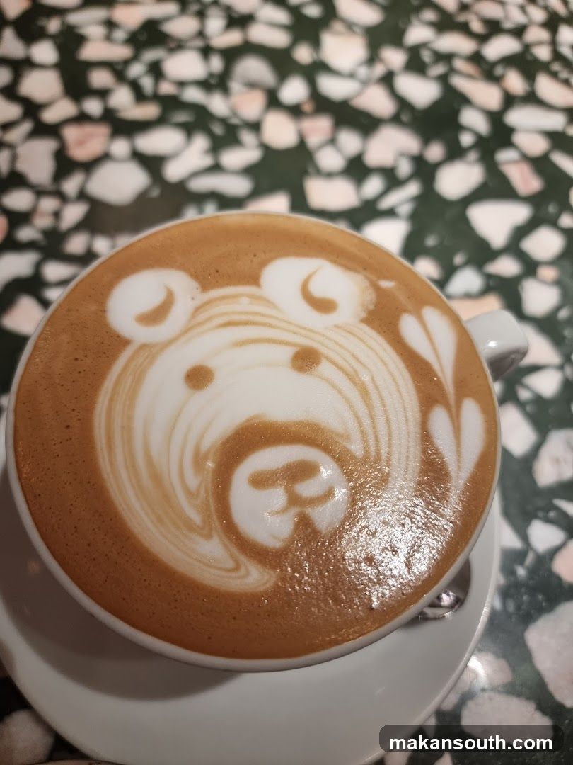 Latte Art Coffee Cup