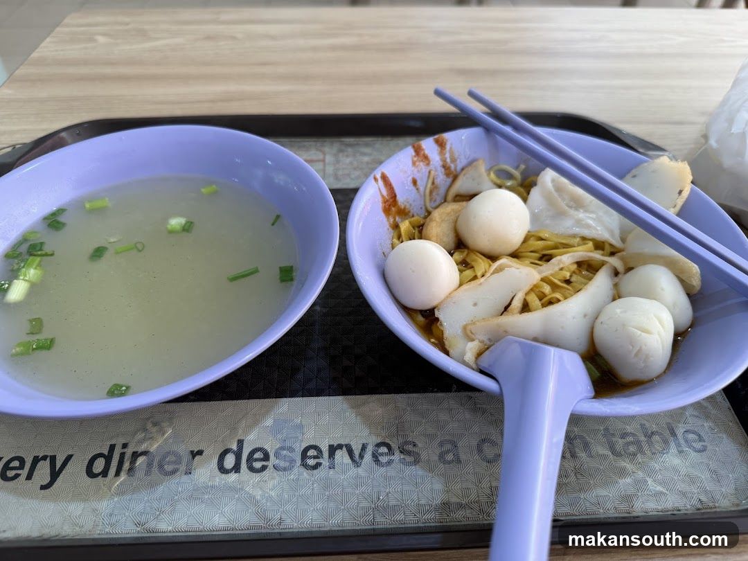 Noodles with Fish Balls and Soup