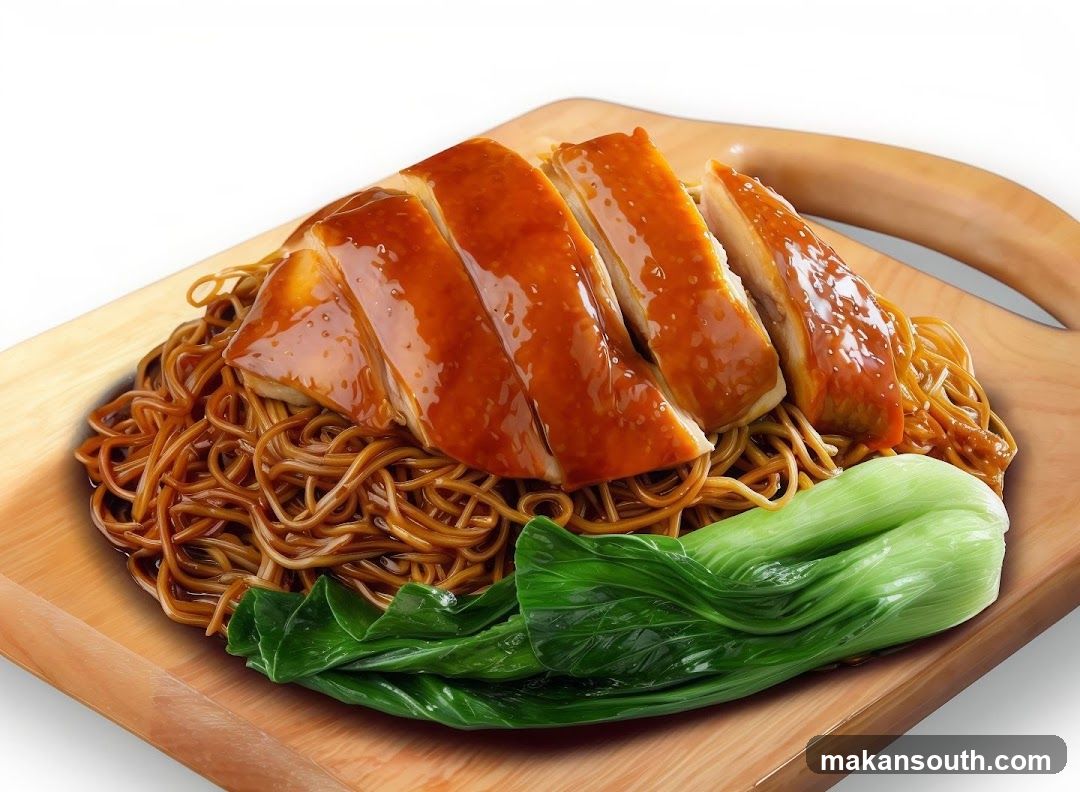 Chicken Noodles with Bok Choy