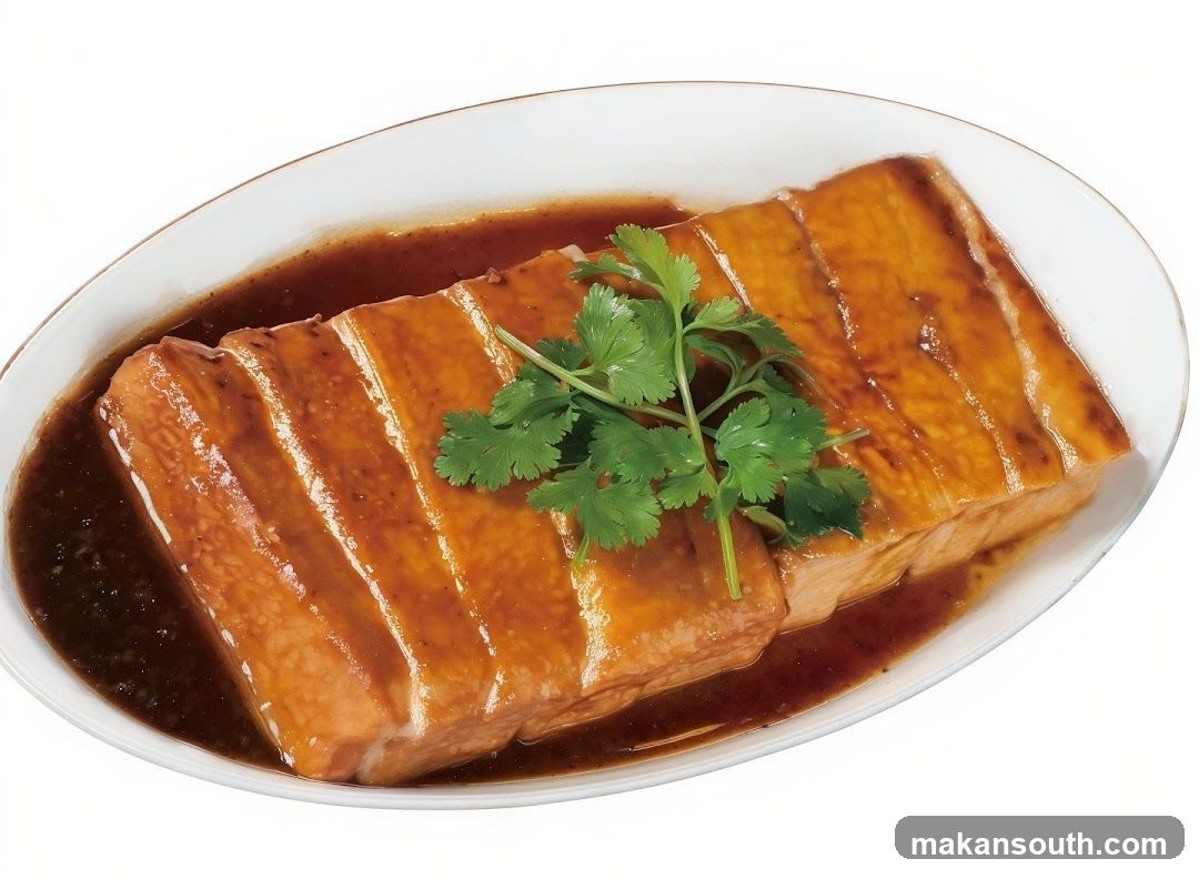 Braised Tofu with Cilantro