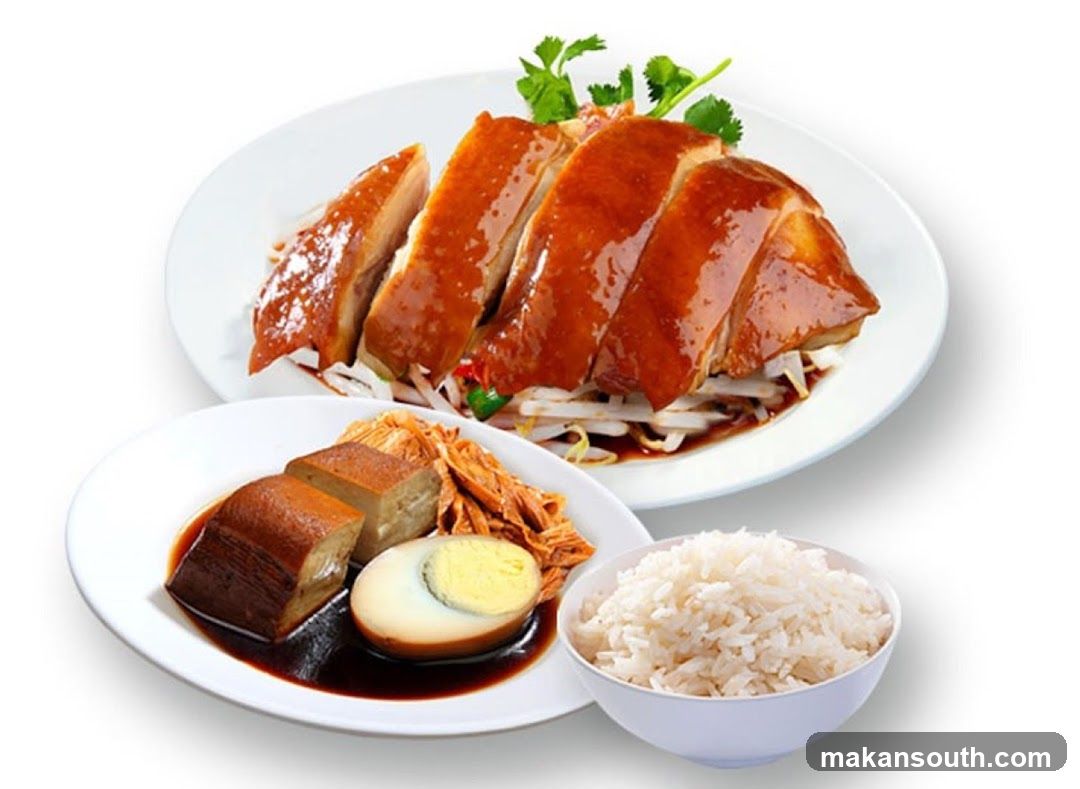 Chinese Roast Duck with Side Dishes