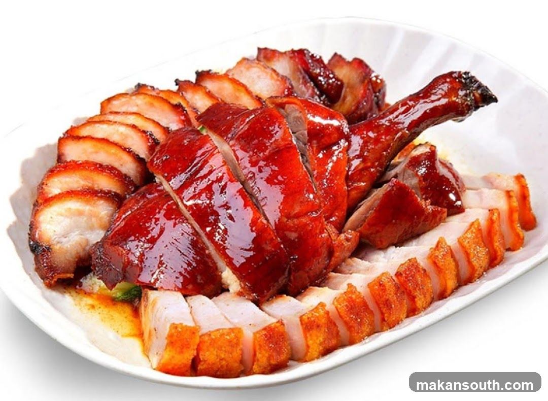 Roasted Duck and Pork Plate