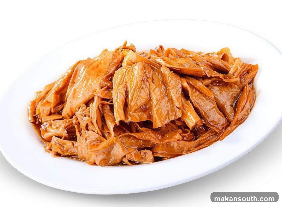 Braised Tofu Skin (Yuba)