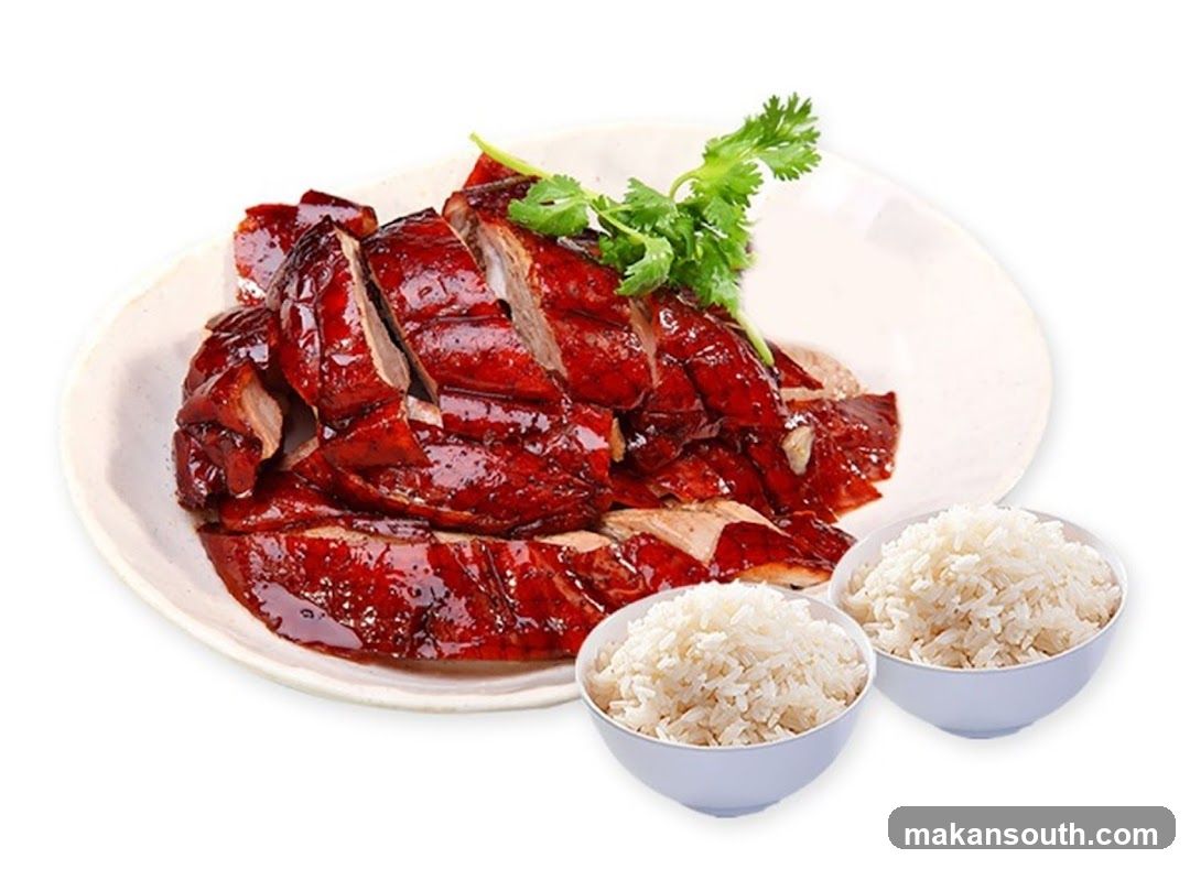 Roast Duck with Rice