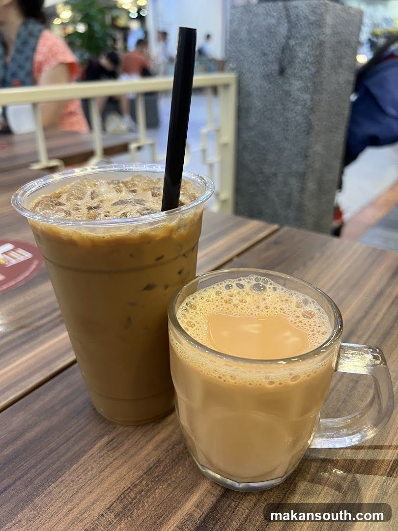 Iced and Hot Coffee Drinks