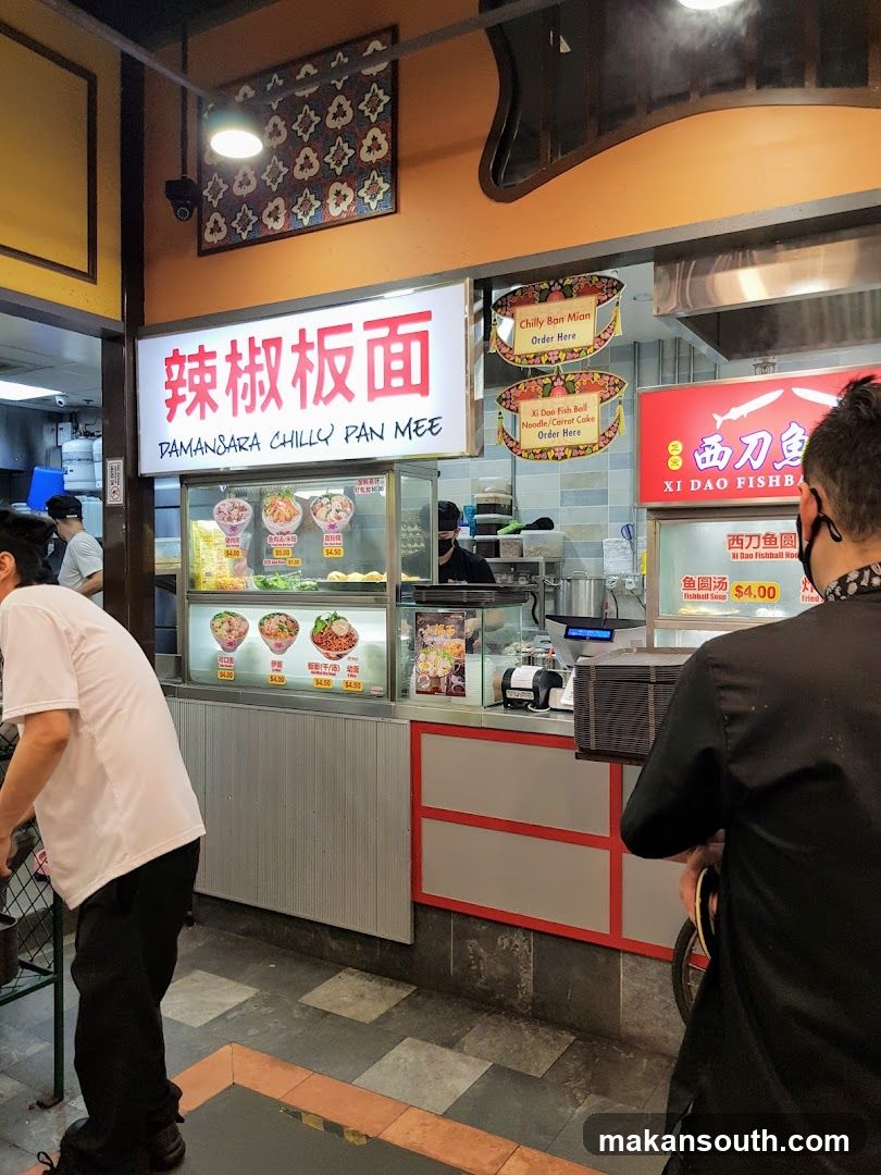 Food Stall Interior View