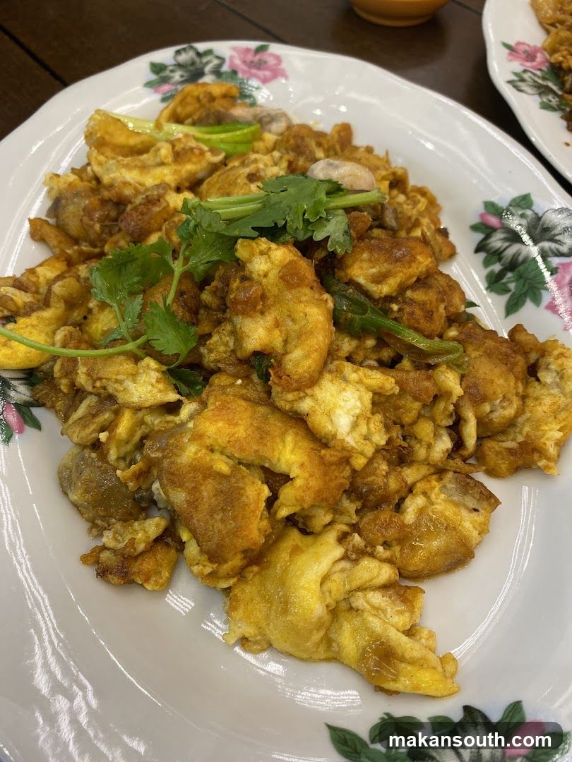 Fried Egg Dish with Cilantro