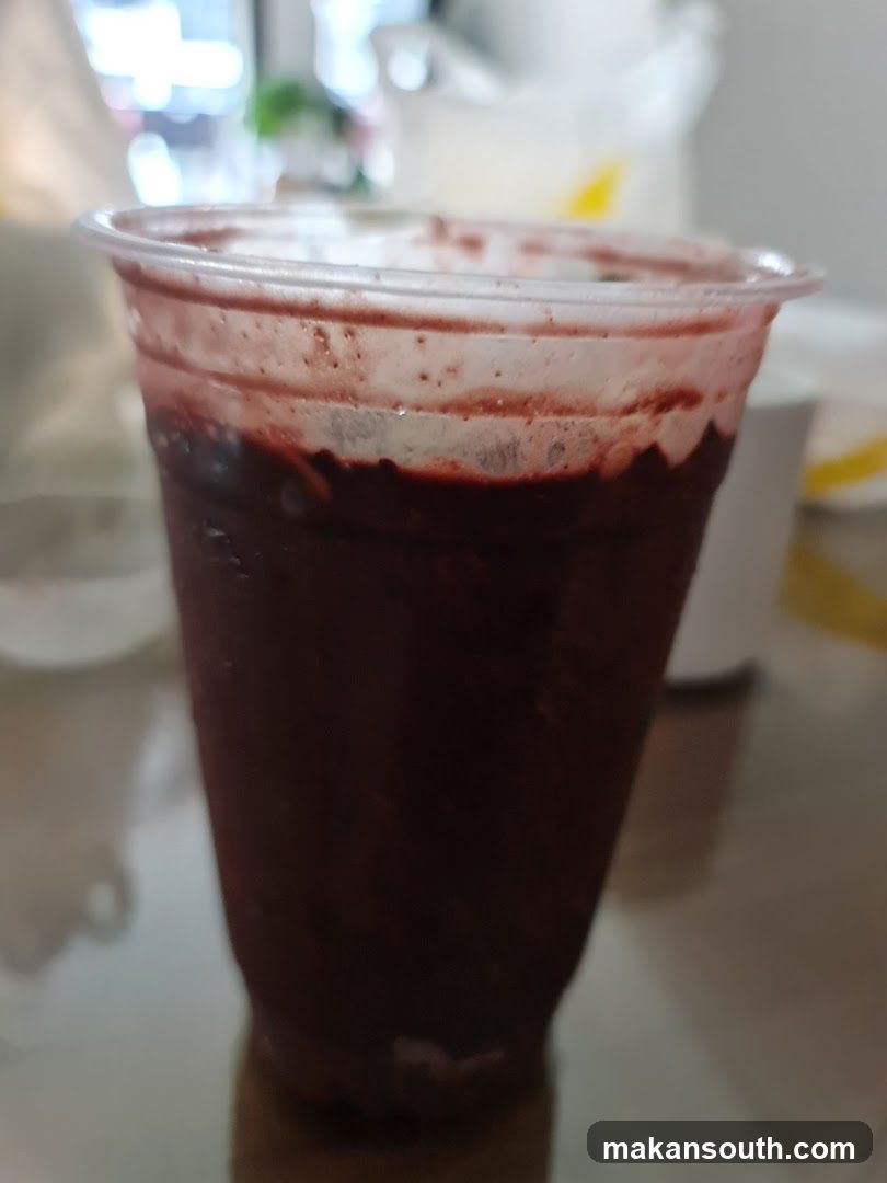Beverage in Plastic Cup