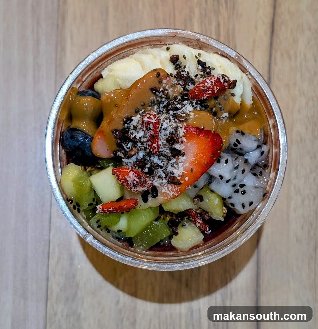 Fruit Bowl with Toppings