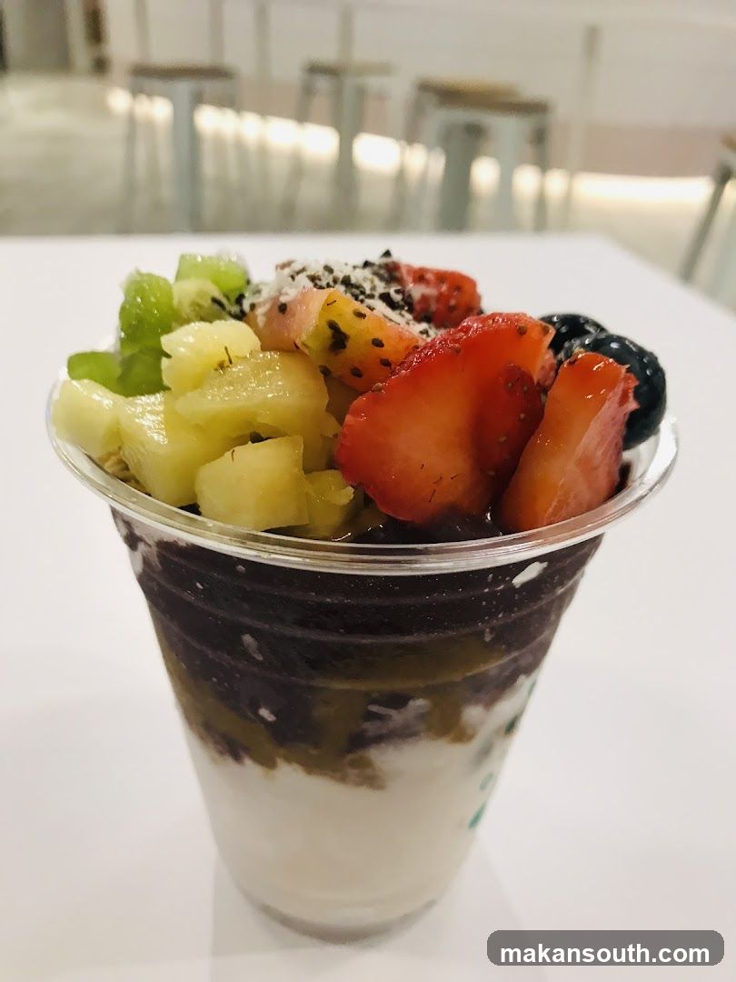 Fruit Topping Dessert Cup