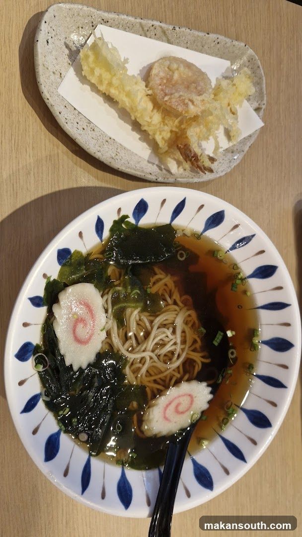 Ramen and Tempura Dish