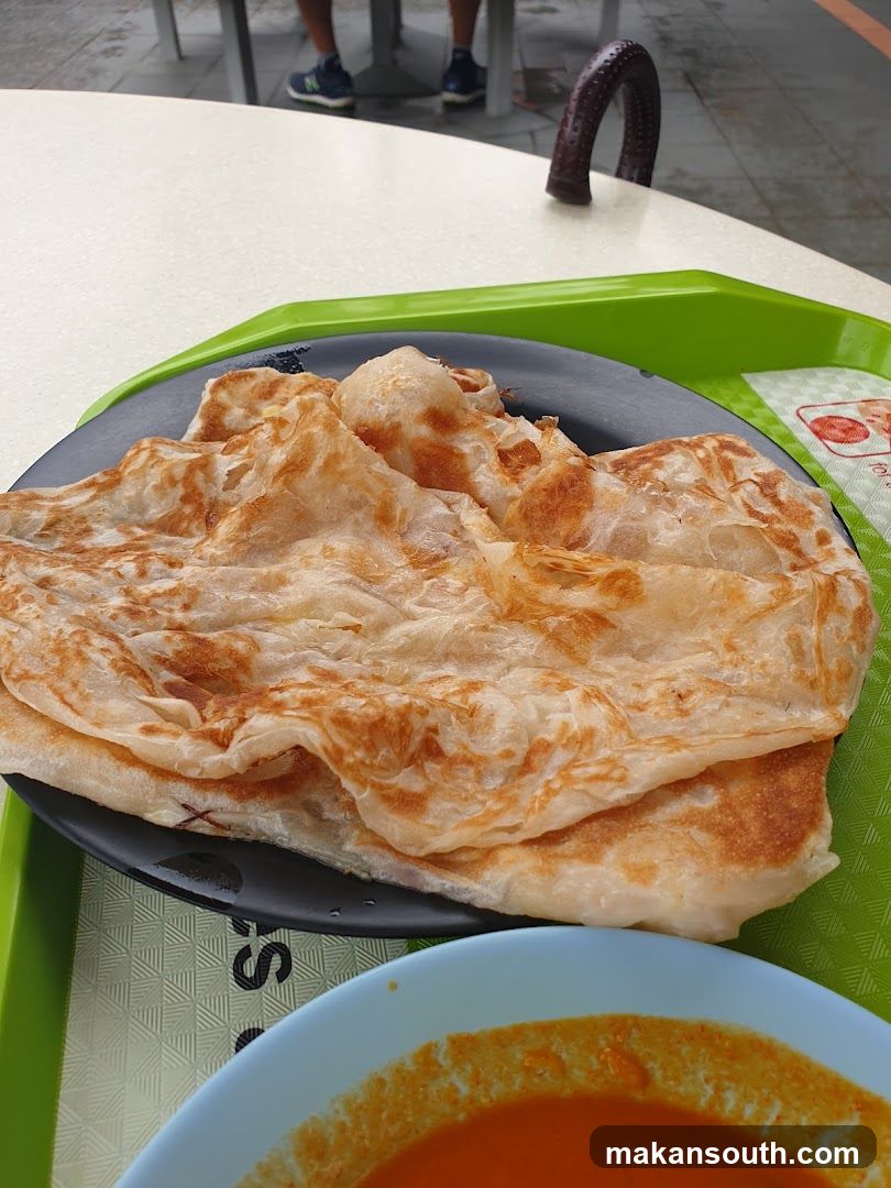 Roti Canai with Curry