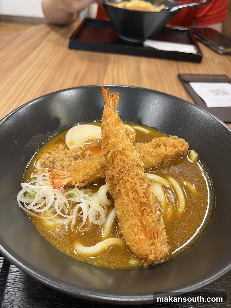 Shrimp Tempura Udon Bowl