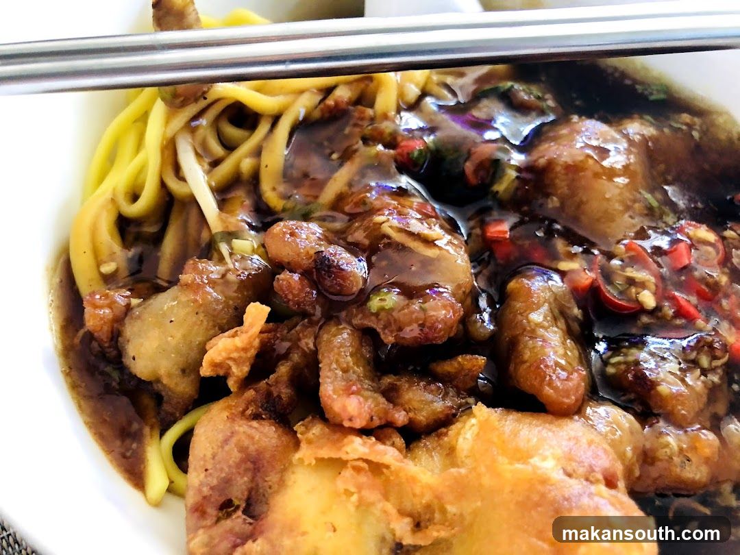 Noodle Dish with Meat and Chili