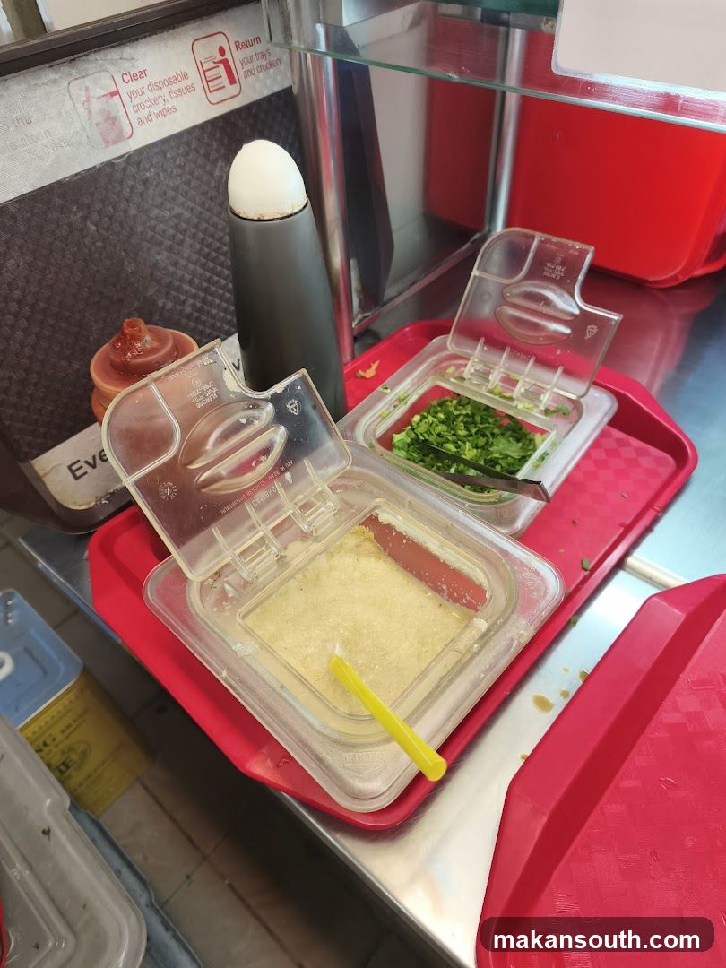 Condiments and Toppings