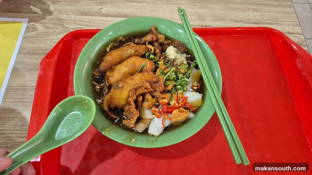 Noodles with Fried Items