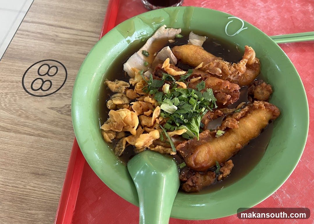 Noodle Soup with Fried Fish