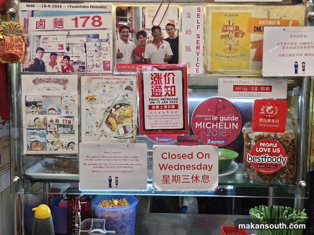Food Stall Signage
