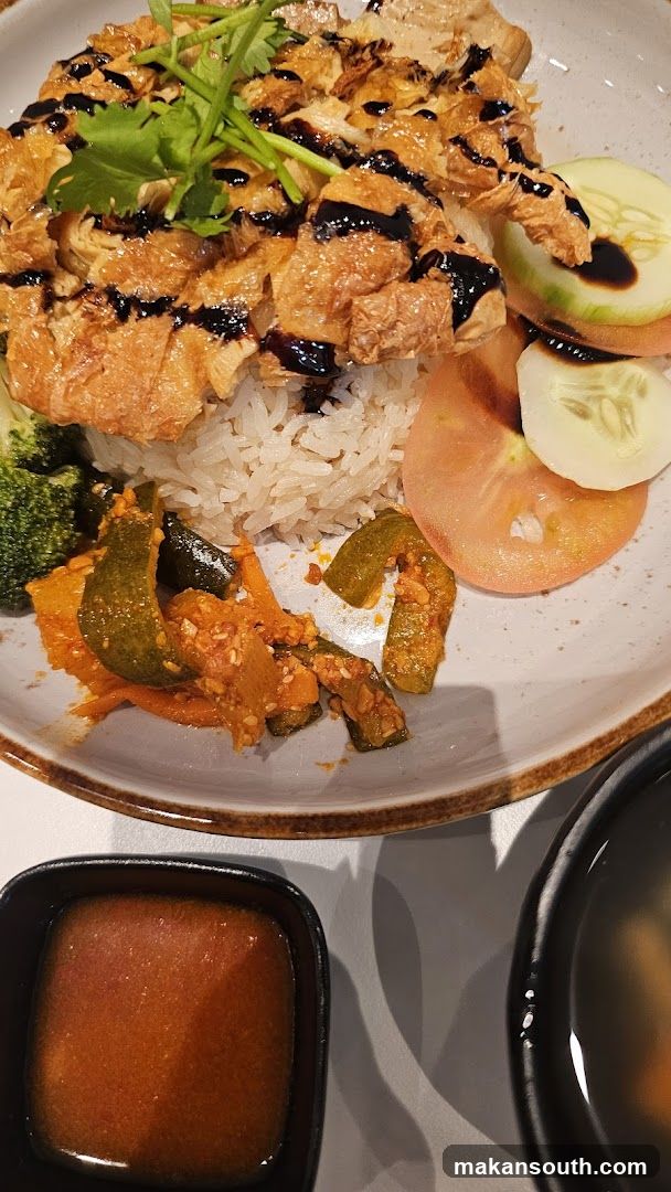Grilled Chicken Rice Bowl with Sides