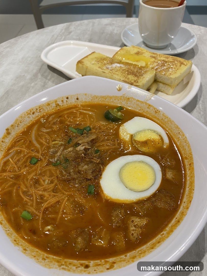 Ramen with Toast and Coffee