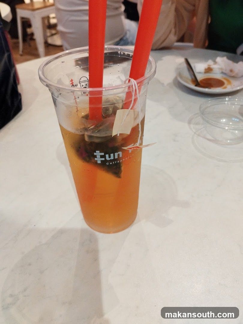 Iced Tea with Tea Bag