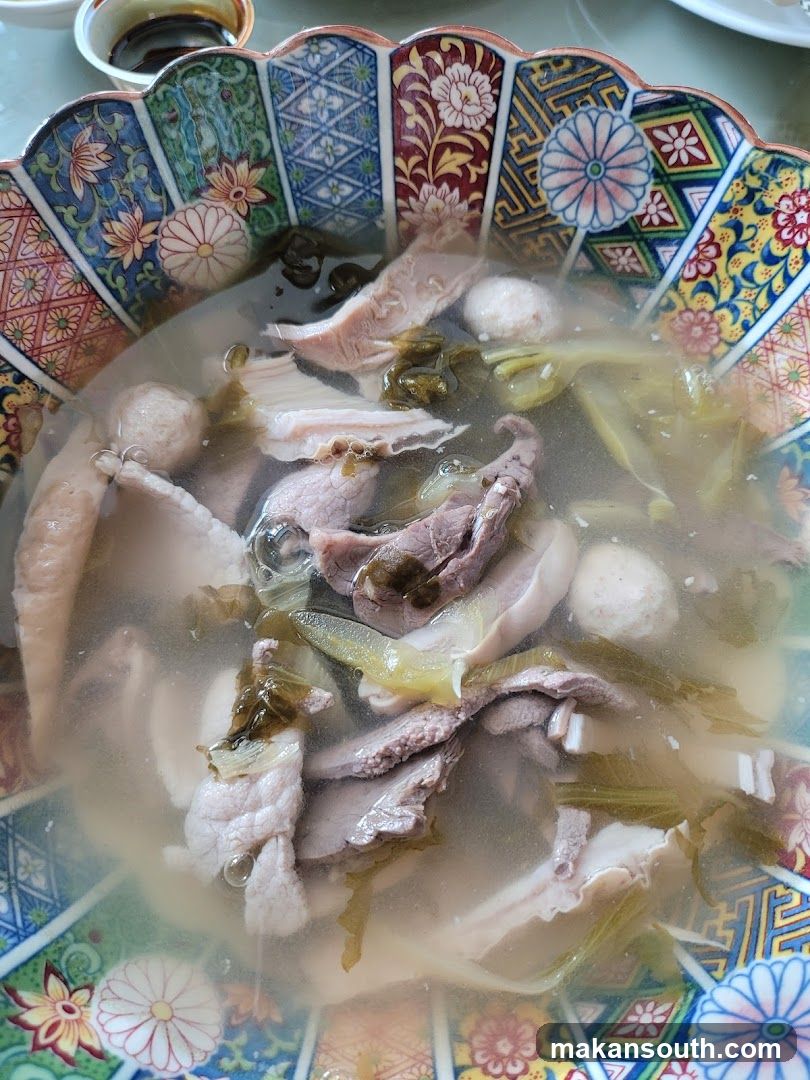 Soup with Meat and Pickles