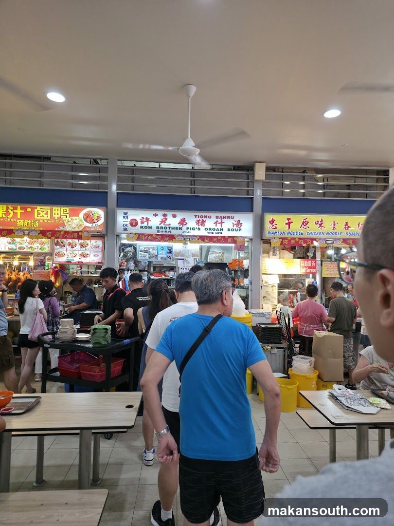 Food Court Interior Scene