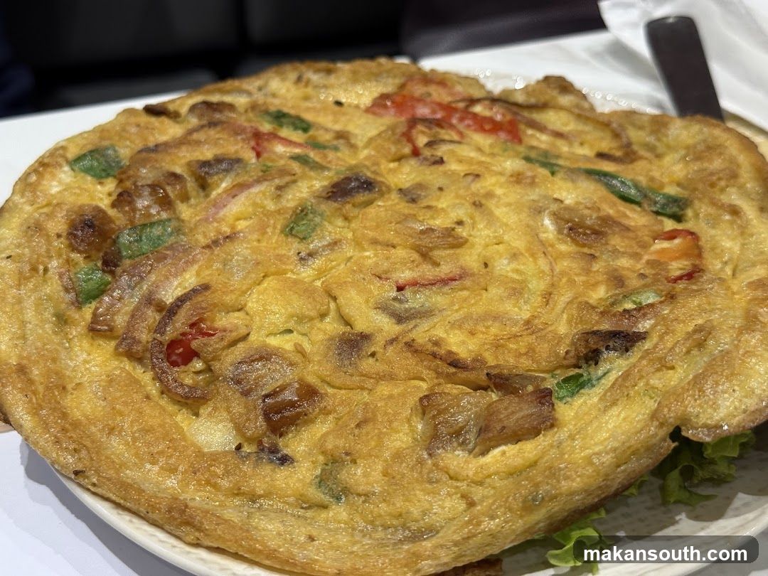 Frittata with Vegetables and Onions